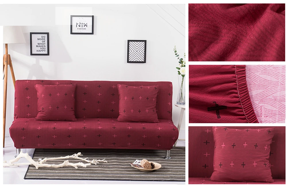 195 225 см Дешевый универсальный чехол для дивана складной тянущийся большой