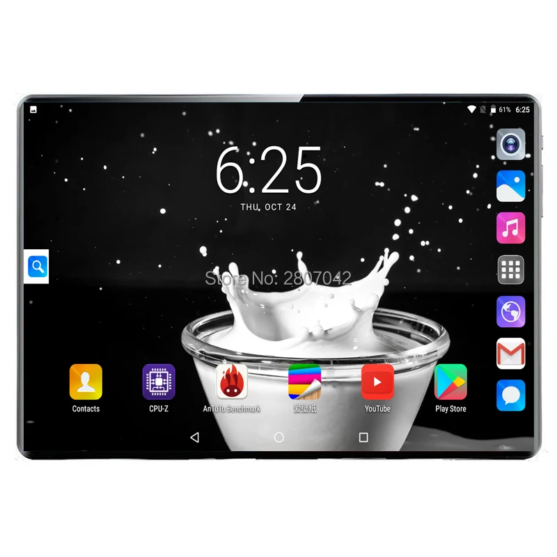 128G MID Global Bluetooth Wifi phablet Android 9 0 10 1 дюймов планшет Deca Core 8 Гб ram 128 ГБ rom Две sim карты