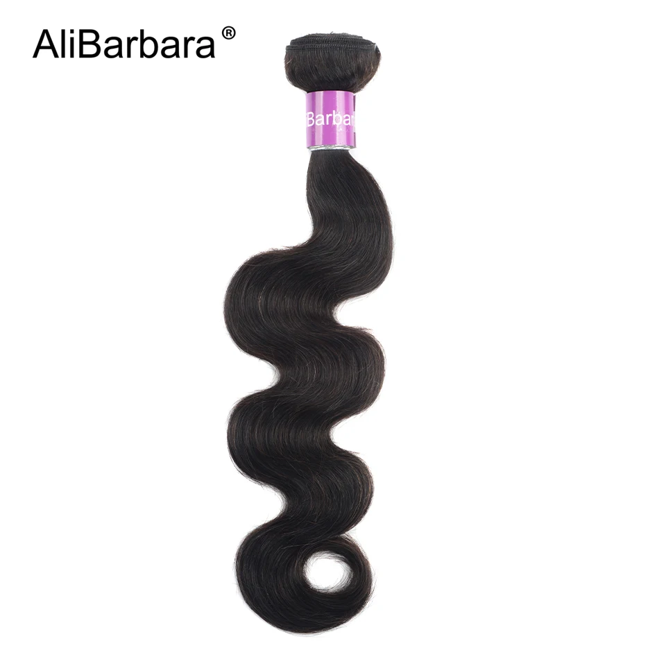 Alibbara волосы индийские волнистые человеческие пучки 100% Remy наращивание