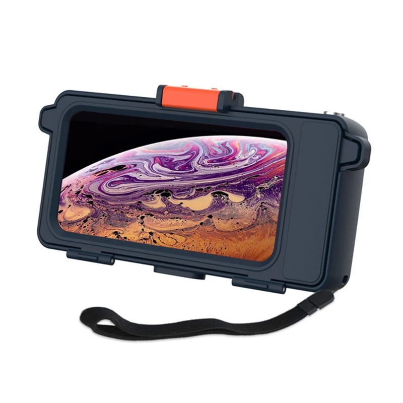 

23*12cm Waterproof Diving Photo Video Recording Underwater Cover Phone Dry Case for Water Games DU55
