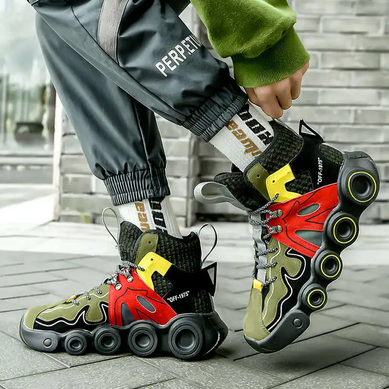 

Sneakers Man 34-39 Sport Shoes Man Height Increase Running Shoes Man Hardloop Schoenen Yellow Sports Shoes Runner Tennis New