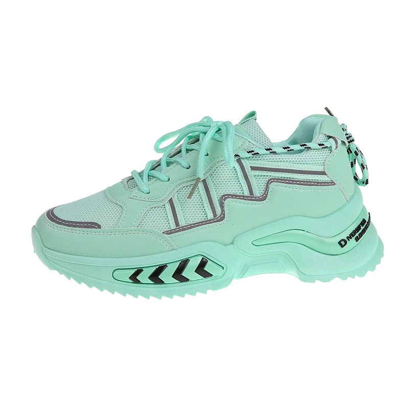 

Women's Sports Shoes Fashion Women's Sneakers 2021 Spring Autumn New Women Shoes Casual Tie Shoes Female Students Korean Shoes