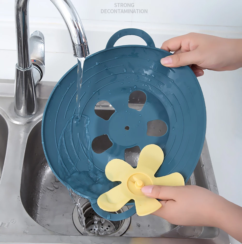 wonderlife lid spill stopper cover for pot pan kitchen accessories cooking tools flower cookware home kitchen gadgets free global shipping