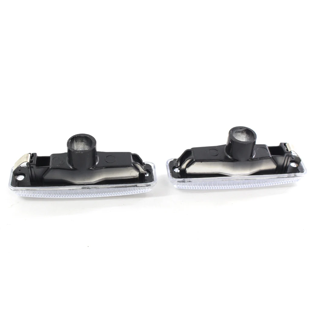 2 упаковки прозрачные боковые габаритные огни белый светодиод для BMW E39 5 серии |