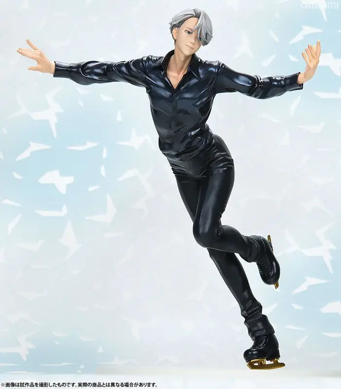 Аниме YURI из мультфильма! На льду Victor Nikiforov черная одежда для катания на лыжах Ver.
