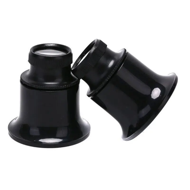 

20X Jewelers Eye Loupe Loop Magnifier Magnifying Glass Watchmakers Jewelry Tools