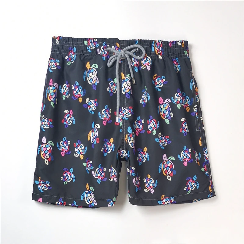 

Vilebre MEN SWIMWEAR HERRINGBONES TURTLES Newest Summer Casual Shorts Men Fashion Style Mens Shorts bermuda beach Shorts quin049