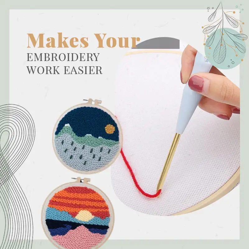 Игла для вышивки вручную регулируемая рукоделие льняная ткань монах тканевые