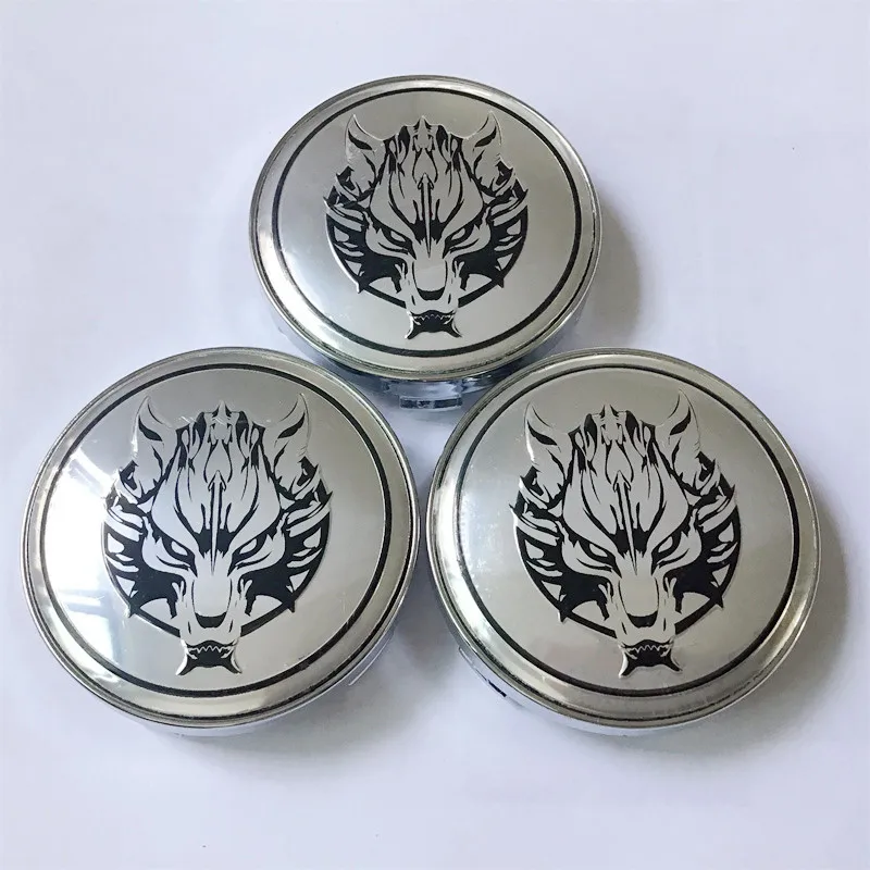 4 шт. 60 мм для головы волка Льва тигра орла Центральная Пылезащитная крышка колеса
