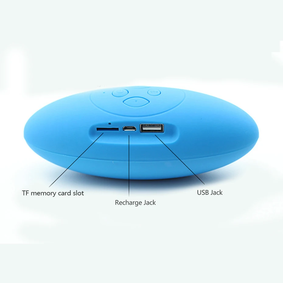 Беспроводная мини Bluetooth-колонка Портативная колонка стерео музыкальная микрофон