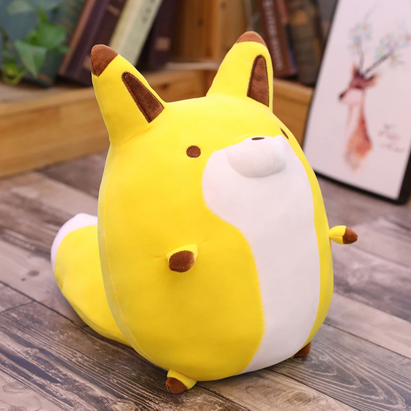 

new kawaii cartoon raccoon plush toy giant soft fox doll sleeping bed pillow girlfriend birthday gift 35inch 90cm DY50850