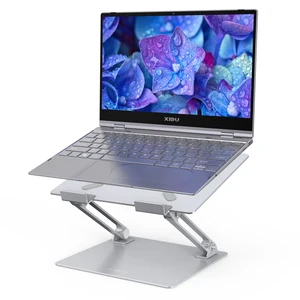xidu laptop stand for desk notebook tablet stand aluminium macbook ipad table support laptop cooling foldable base desk bracket free global shipping