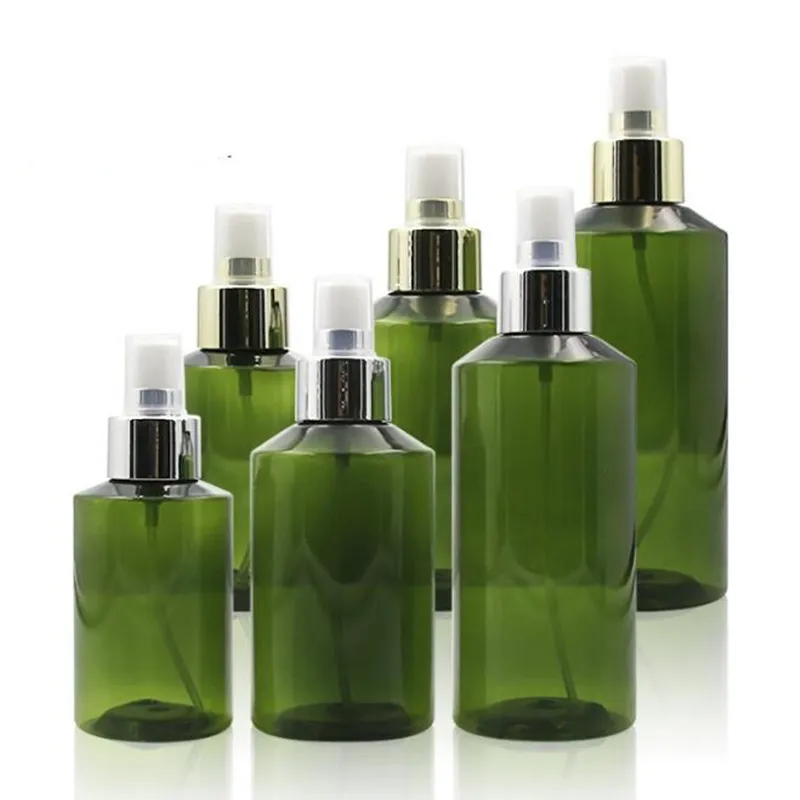 1 шт. пустые бутылки спрей зеленый многоразовый парфюмерный распылитель флакон с