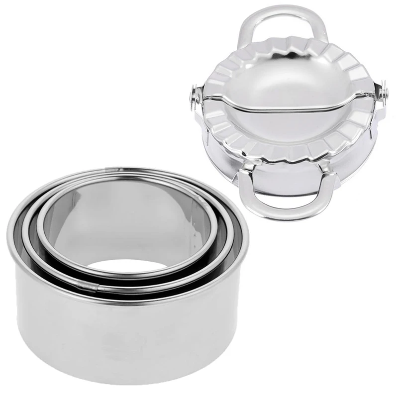 4 шт. Клецки прессформы из нержавеющей стали пресссер кухонные устройства