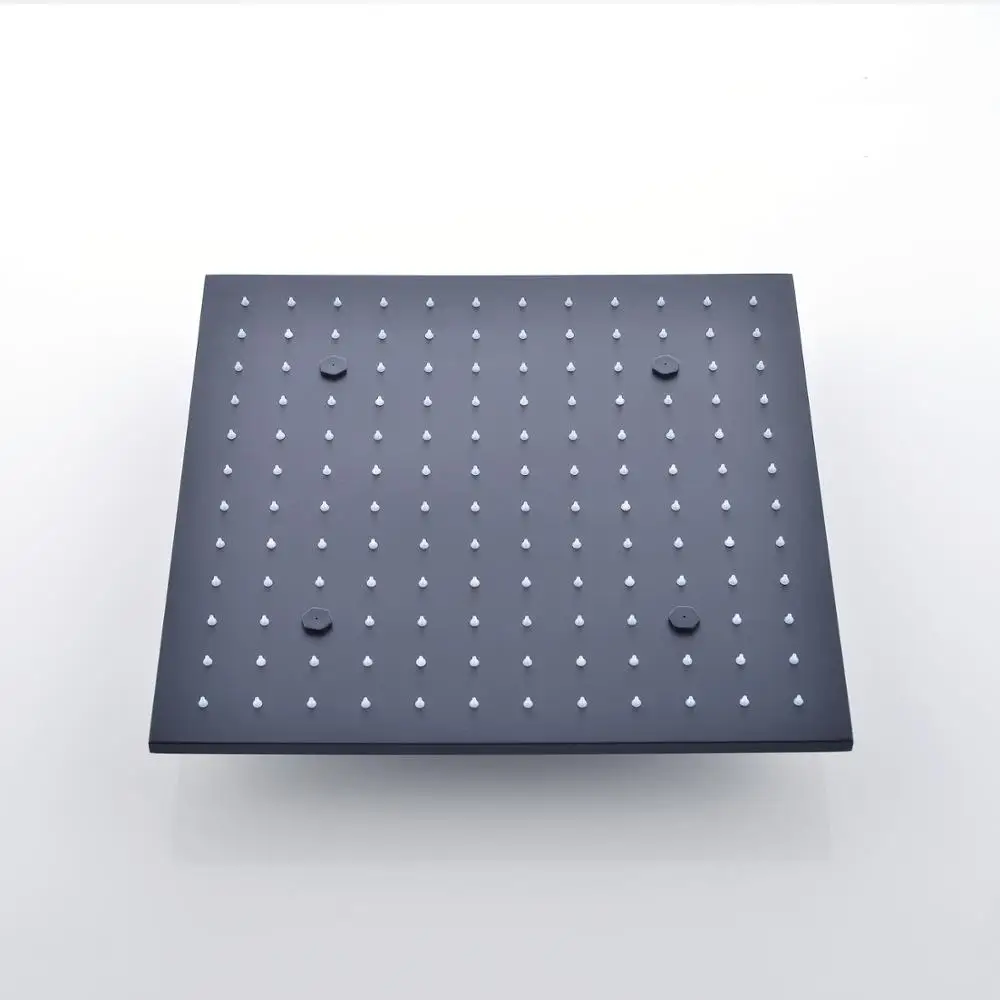 Высококачественная Черная Лейка для душа из нержавеющей стали с покрытием 304