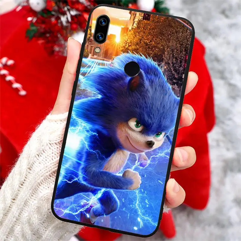 

Sonic the Hedgehog cartoon tv Phone Case For Xiaomi Redmi note 7 8 9 t k30 max3 9 s 10 pro lite cover funda coque