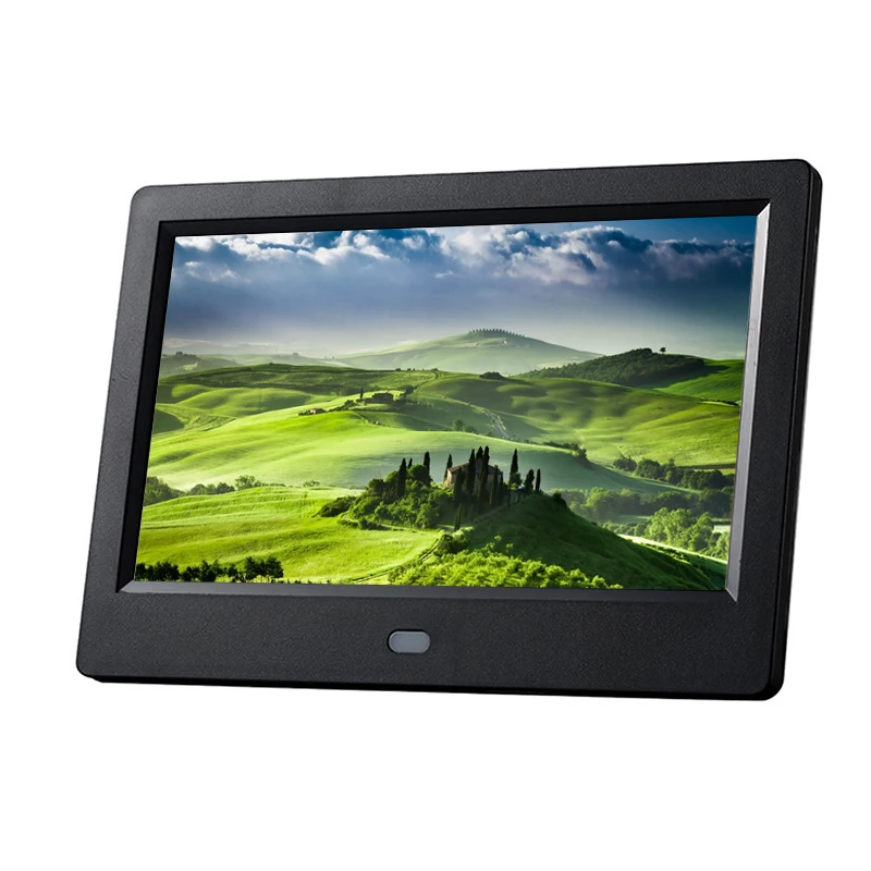 Новый 7 дюймовый экран светодиодный HD подсветка 1024*600 цифровая фоторамка