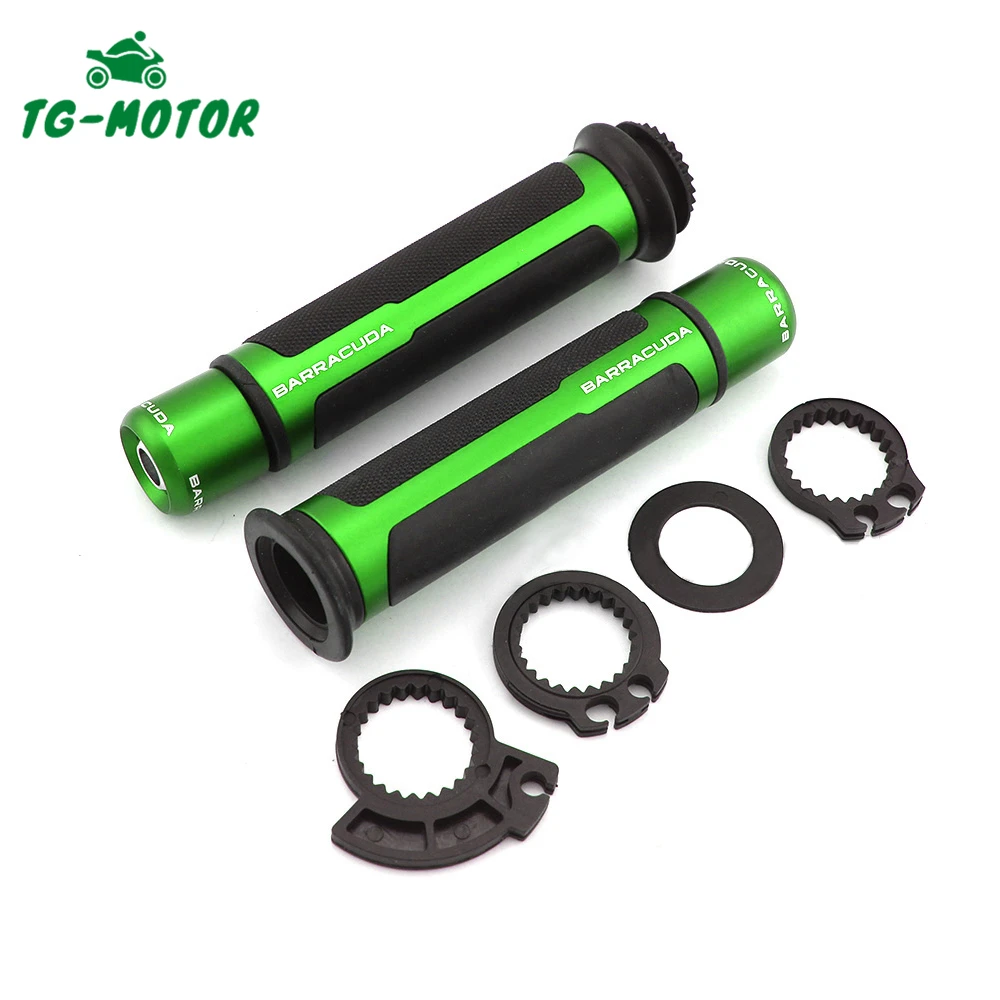 

TG-Motor CNC 7/8'' 22mm Motorcycle Handle bar ends CAPS / Handlebar Grips Kit Universal 22MM Street & Racing Moto Racing Grips