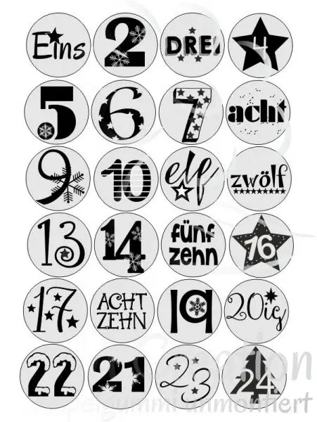 Немецкий номер чистый штамп для скрапбукинга прозрачный силиконовый