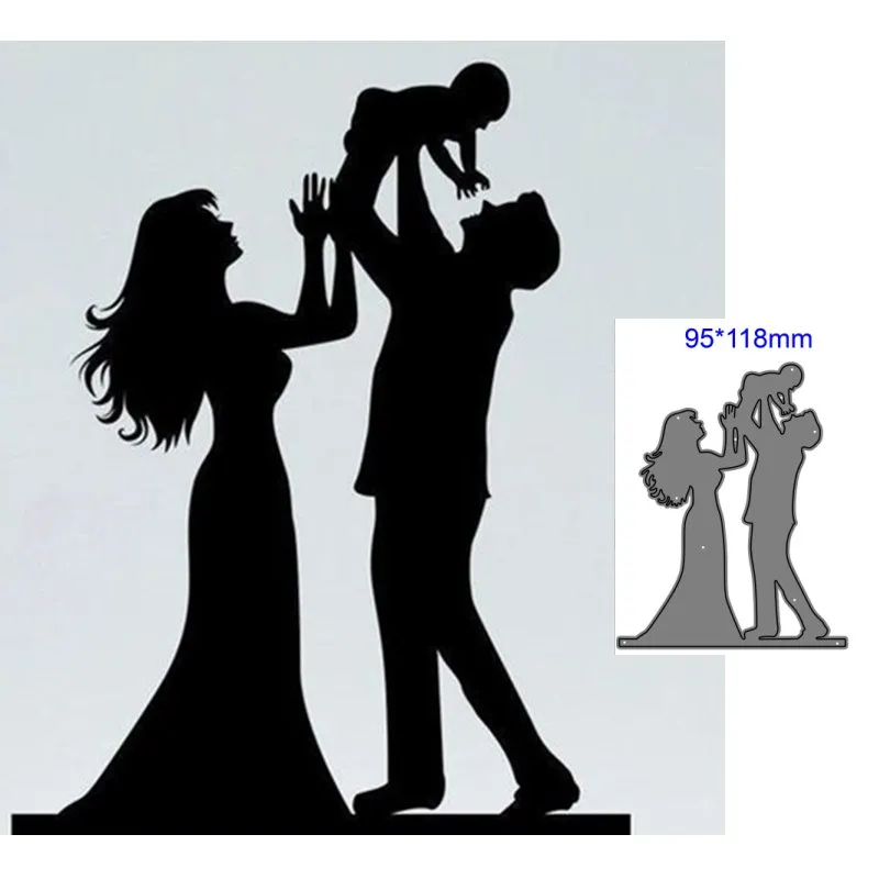 Металлические Вырубные штампы форма для украшения дома Скрапбукинг Бумага