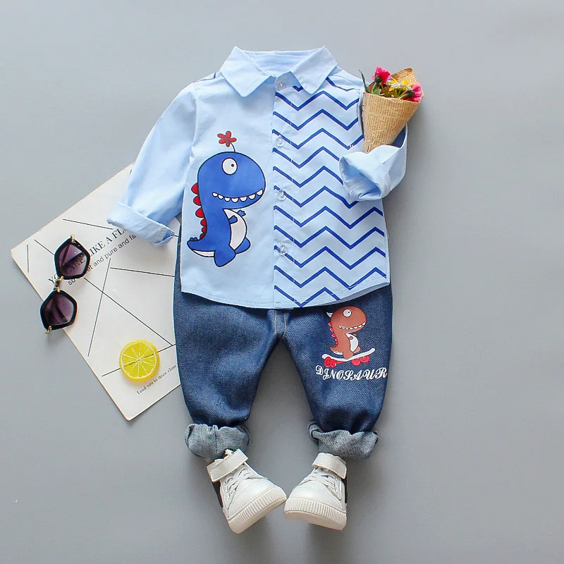 Комплекты одежды для маленьких мальчиков весенне-осенние спортивные костюмы