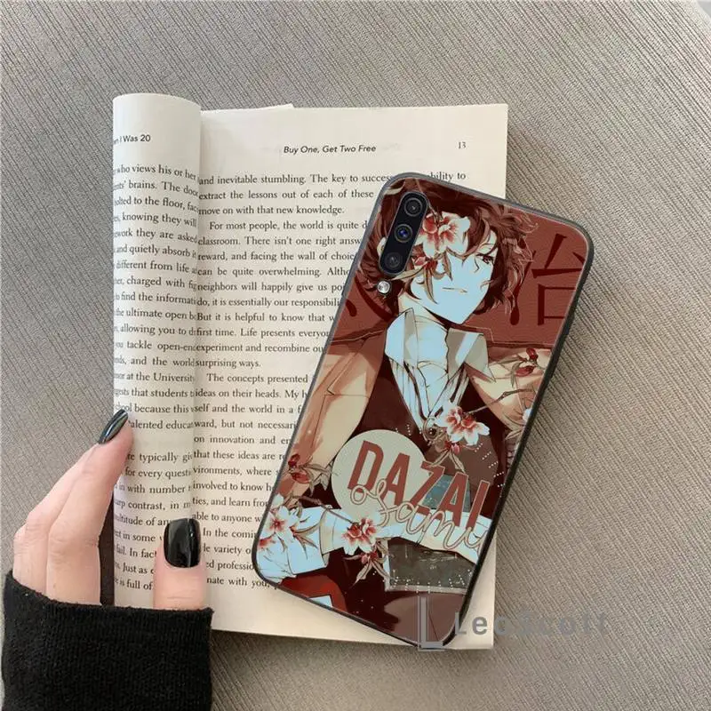

Bungou stray dogs Hard Phone Case For Samsung A20 A30 30s A40 A7 2018 J2 J7 prime J4 Plus S5 Note 9 10 Plus