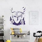 Прохладный Какаши с шаринганом стены искусства аниме стикер дома спальни детская комната украшения винил съемный мультфильм гостиная