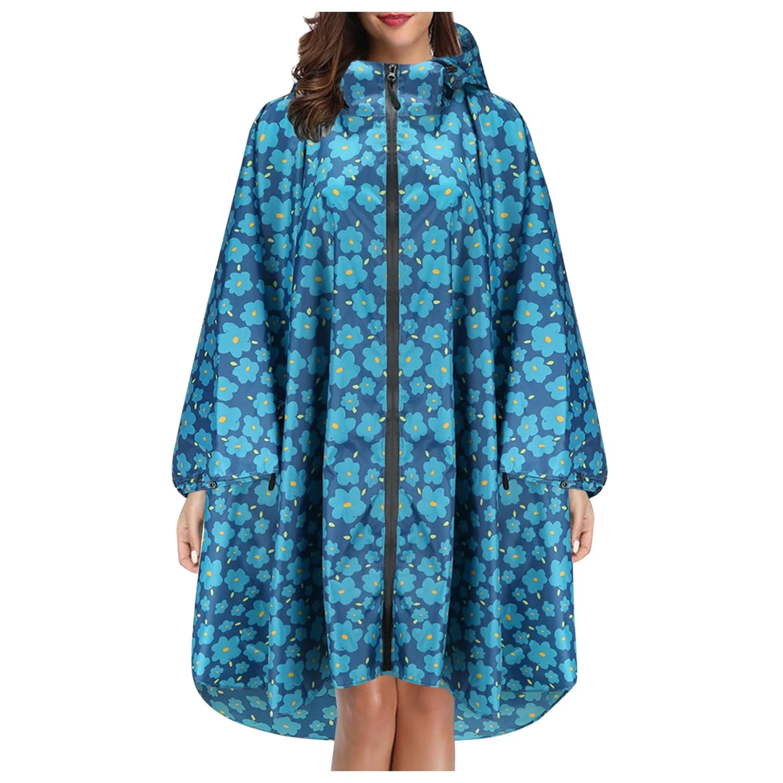 Модные дождевики унисекс пальто дождевик с капюшоном для взрослых и подростков