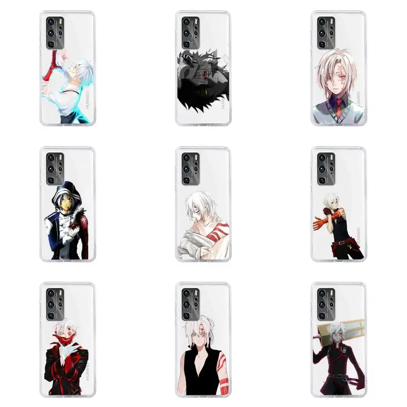 

Anime D Gray Man Allen Phone Case Transparent For Huawei honor V 9 8 10 20 7 i S A C X pro lite play Soft TPU Clear Mobile bags