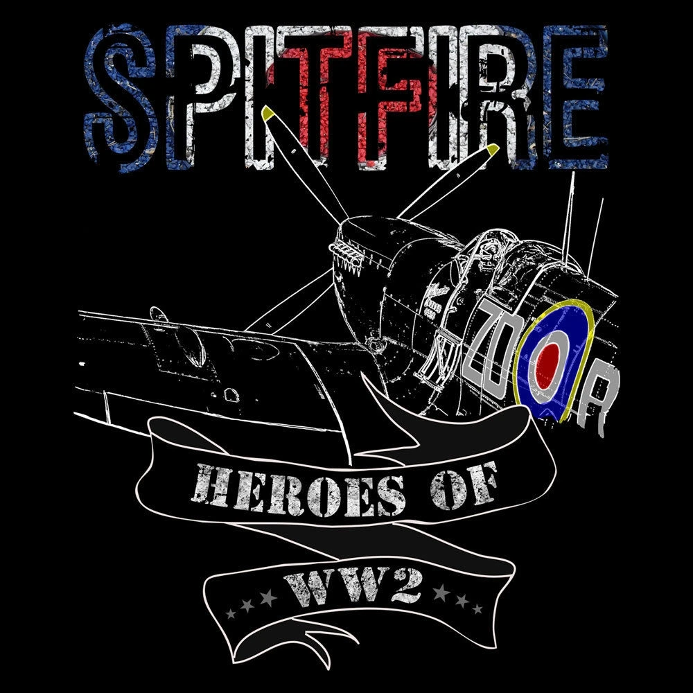 RAF Supermarine Spitfire футболка WW2 мировая война II битва Великобритании Fighter Gift|Мужские