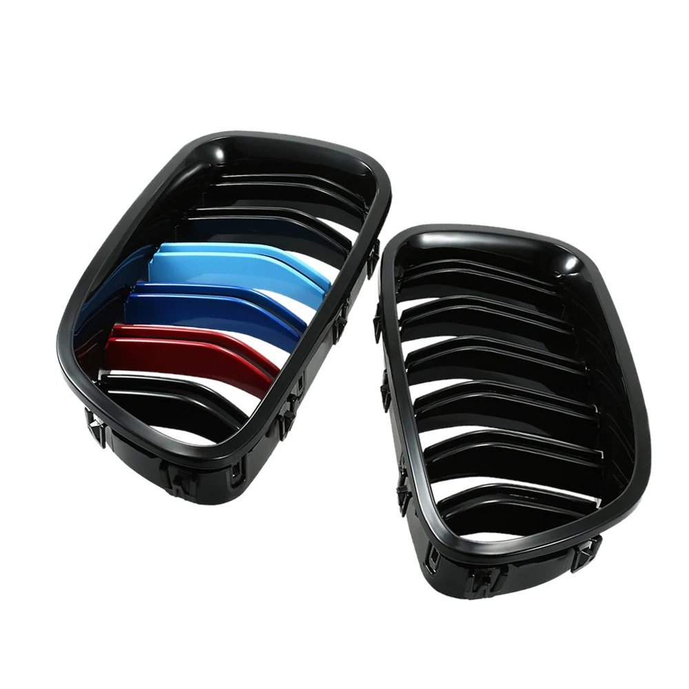 Для BMW 5 серия F10 F18 2010 2011 2012 2013 2014 2015 украшение автомобиля глянцевая черная