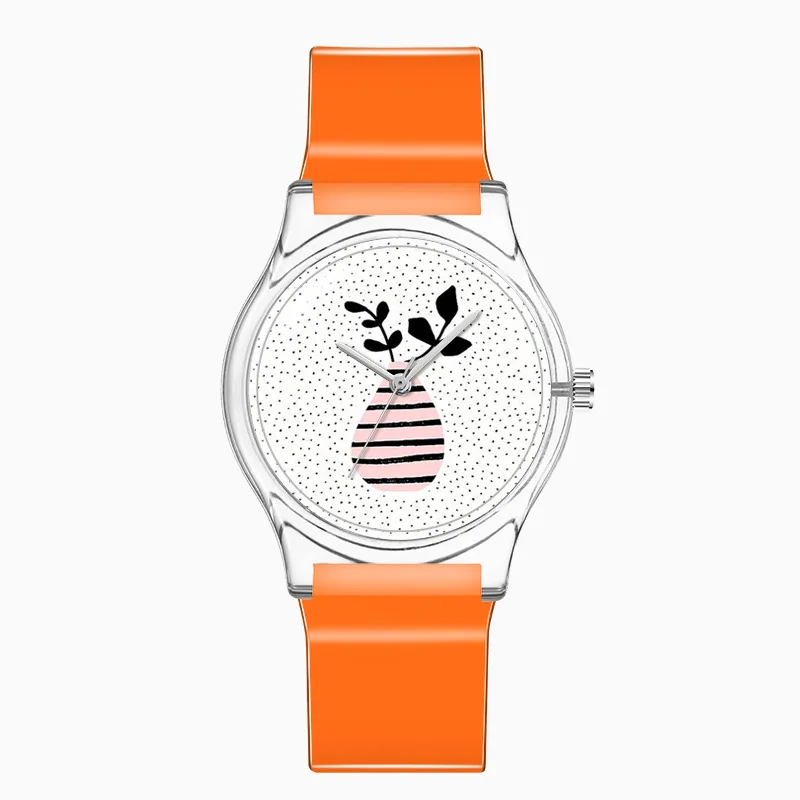 

Concept Watch Potted Series Pastoral Style Student Watch Art Exquisite Women's Watch Wristwatch