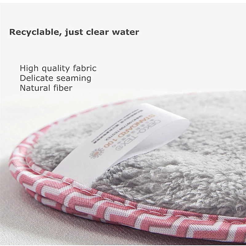 

Brand Cleaning Puff Microfiber Makeup Remover Cleansing Towel Removing Stains Fast Face Towels Reusable Makeup Remover Pads