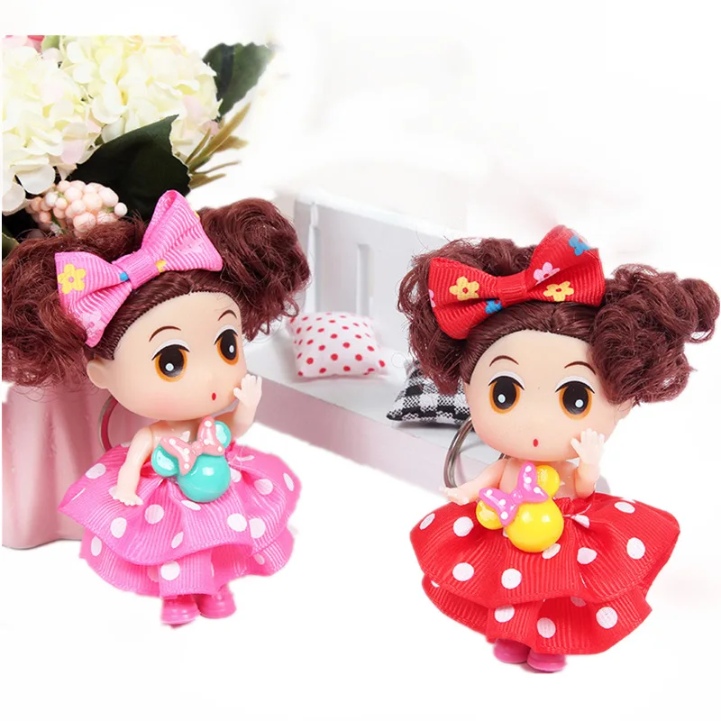 9 см ручная работа мини красочные куклы принцессы маленькая девочка кукла полное