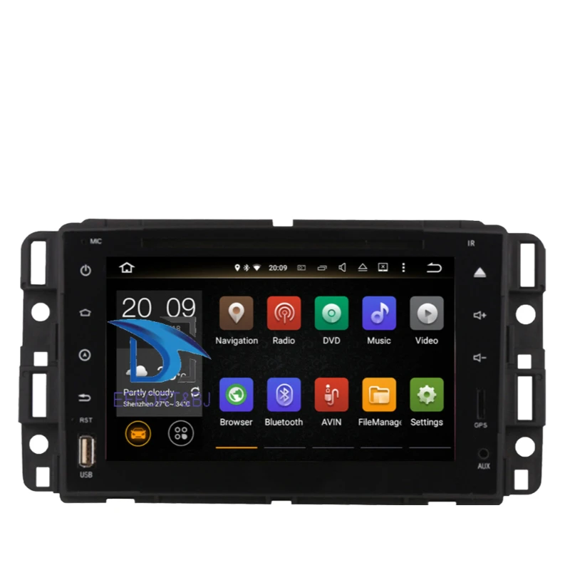 

Android 9.0 Octa Core 4GB RAM For GMC Yukon/Tahoe/Acadia/Buick Enclave/CHEVROLET Suburban 2007-2012 Full Touch Car DVD Player