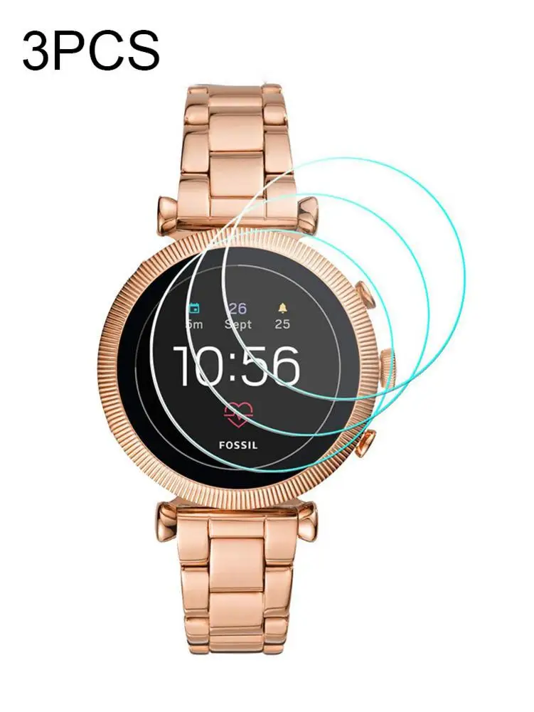 3 шт закаленная пленка для Fossil Gen5 Julianna HR/Слоан HR Gen4/Gen5 Carlyle аксессуары закаленное