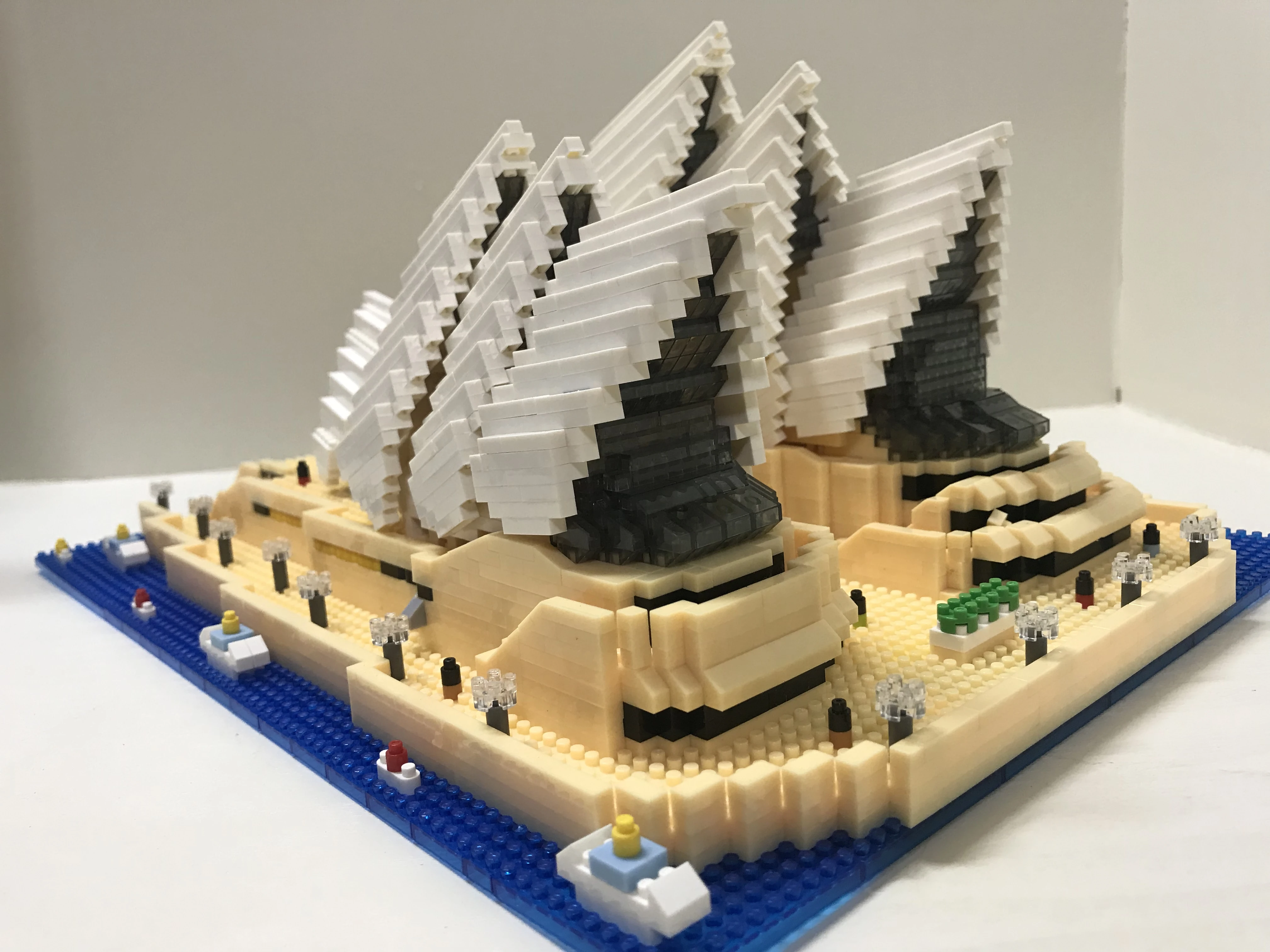 Строительные блоки городской набор Сиднейский опера модель детские игрушки