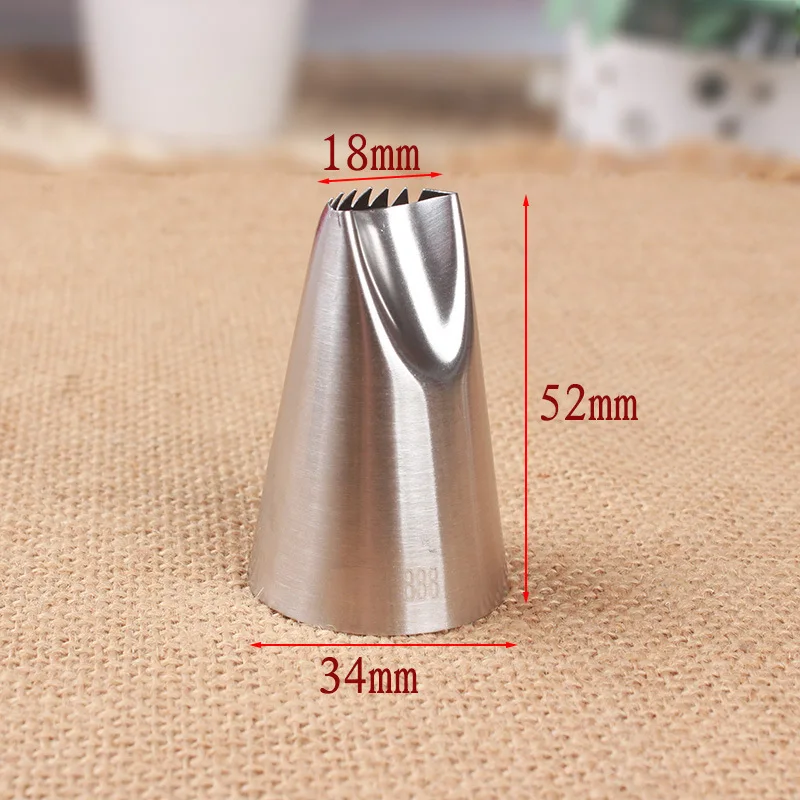 Насадка для крема Lotus Flower Большая насадка украшения торта насадки обледенения