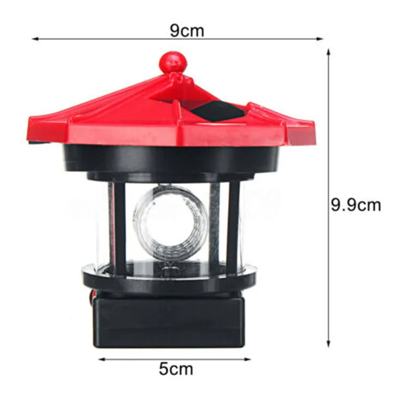 Светодиодный фонарь на солнечной батарее водонепроницаемая статуя вращающийся