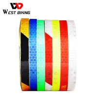 west biking bicycle stickers reflective night safety warning car bike cycling sticker wear resistant bicycle reflective stickers