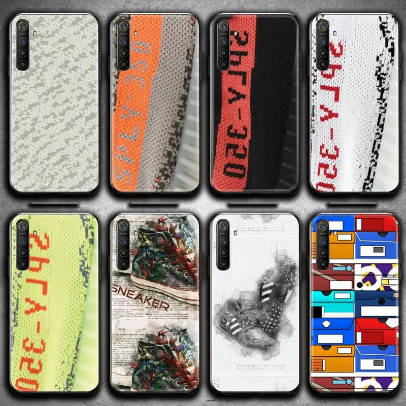 

Luxury Brand Sneakers Phone Case For OPPO Realme 6 Pro Realme C3 5 Pro C2 RENO2-Z A11X XT