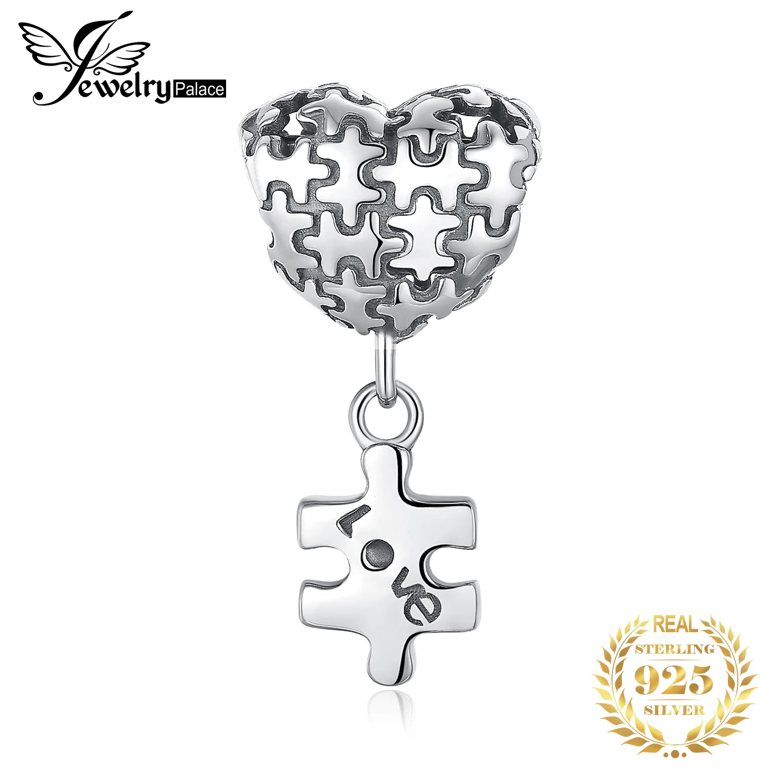 Ювелирный дворец головоломки серебряные бусины 925 пробы Подвески Серебро 925 для браслета Серебро 925 Оригинальное Изготовление ювелирных изделий