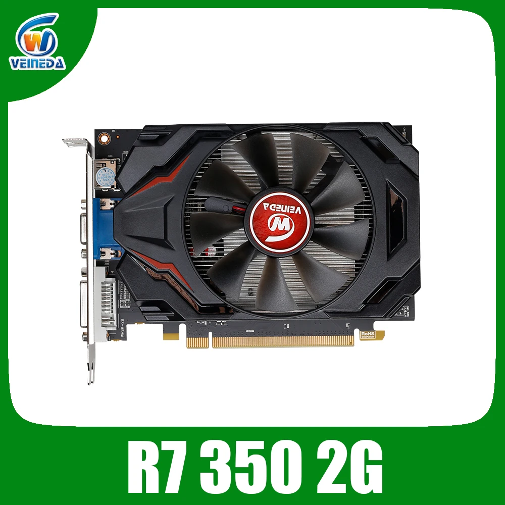 Видеокарта Veineda R7 350 2 ГБ GDDR5 бит|Видеокарты| |