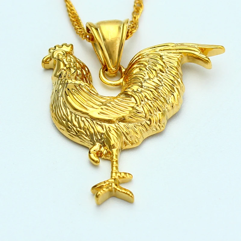 Новое поступление кулон в виде петуха курицы для женщин/мужчин ювелирное изделие