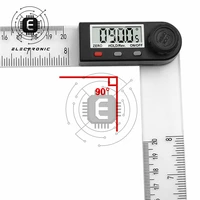 digital protractor 200mm 8 inch digital angle finder protractor ruler meter inclinometer goniometer level electronic angle gauge