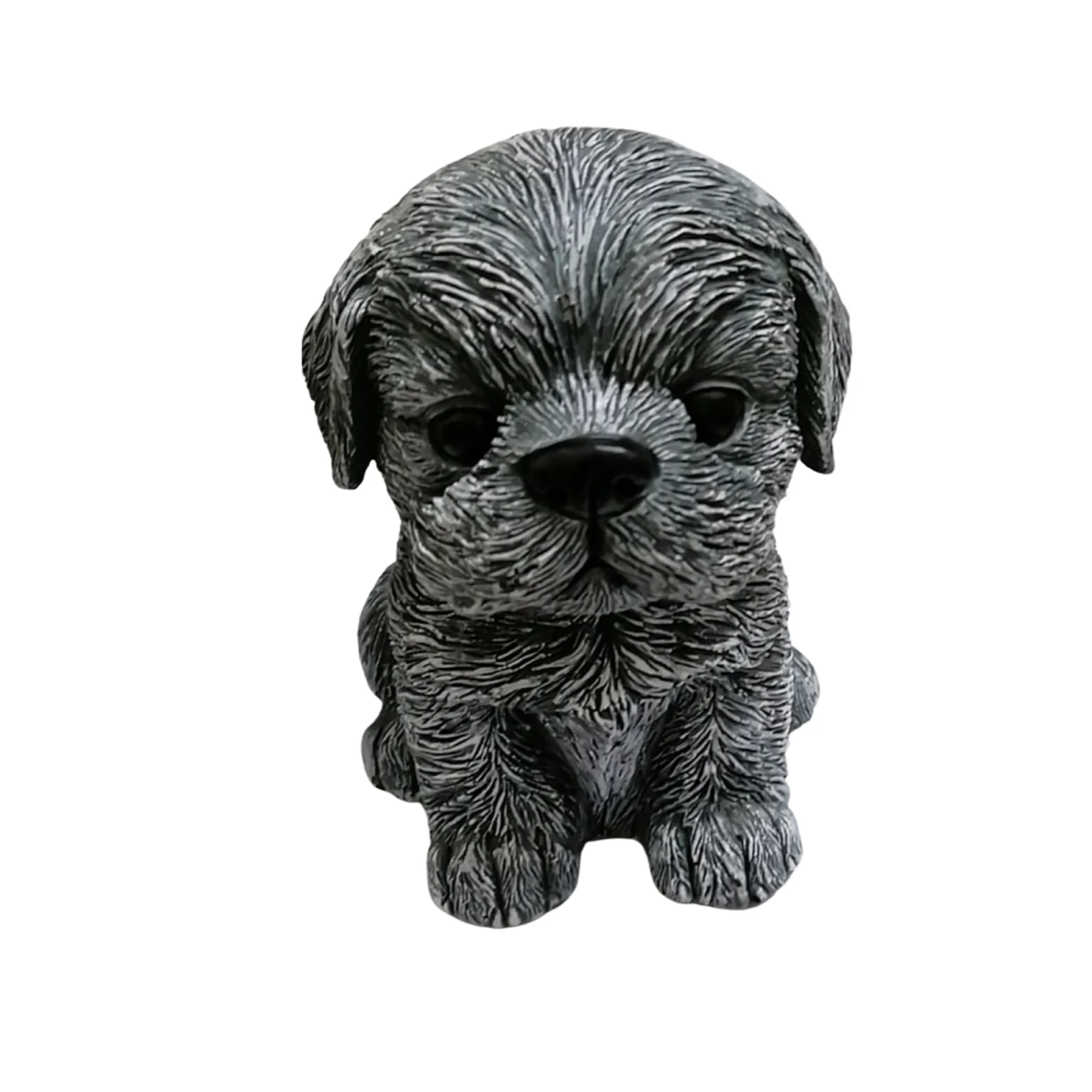 

Садовый орнамент, мультяшная собака, статуя из смолы, ремесленные декоративные изделия для двора, парка