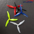 Gemfan флоппи F5135 5.1X3.5X3 3-лопастной складной пропеллер для ПК для RC FPV гоночного фристайла 5-дюймовые запасные части для Дронов DIY