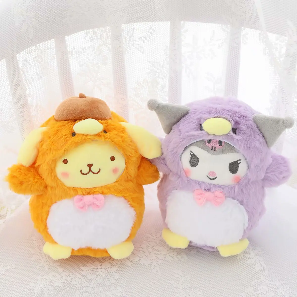 Cinnamoroll Pom Purin Melody KT cat плюшевые игрушки kawaii трансформирующее животное мягкая кукла