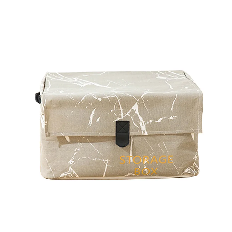 

Small New Marble Storage Box Custom Dust-Proof Storage Box Office Multi-Functional Bedroom