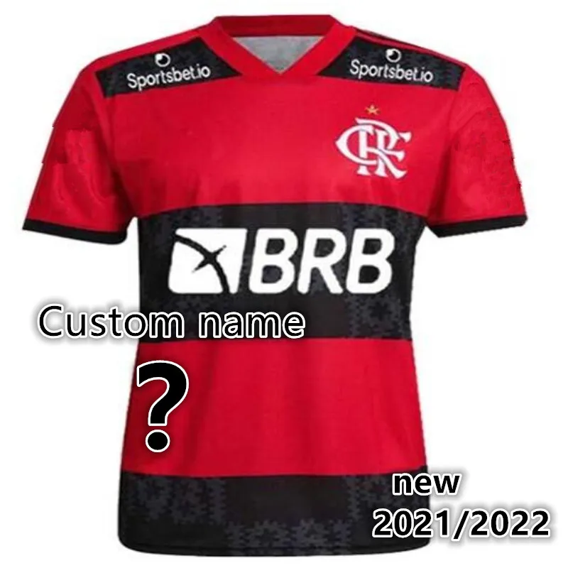 

B. HENRIQUE 2021/ 2022 E. RIBEIRO GERSON GABI Gabriel B. DIEGO DE ARRASCAETA PEDRO Home away new FlamengoES shirt op Quality